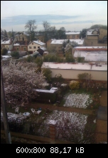 Avril, neige