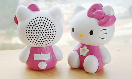 Haut parleurs Hello Kitty