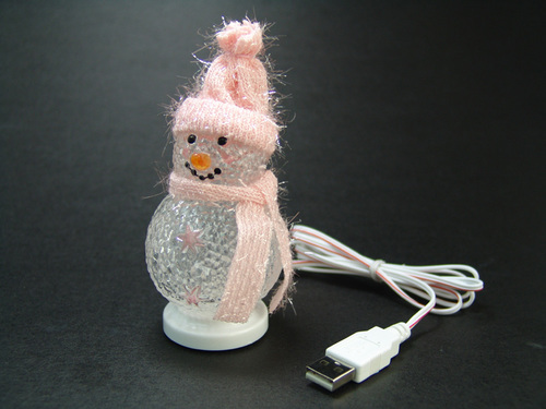Bonhomme de neige USB, version Girl