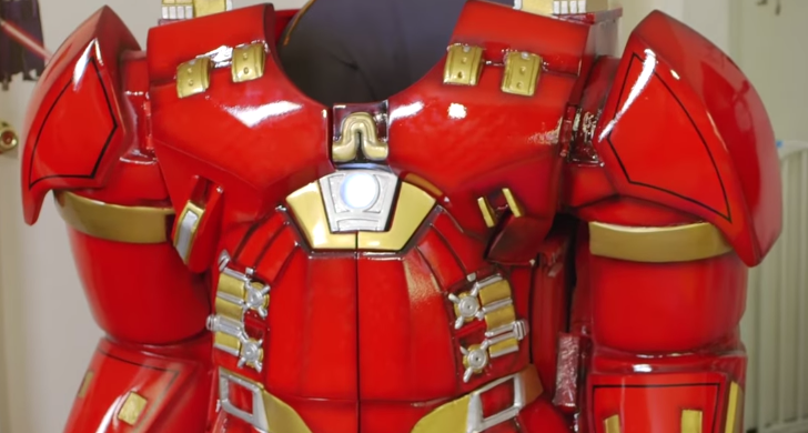 Chaise bébé hulk buster iron man