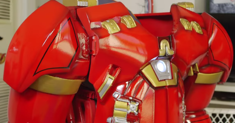 Chaise bébé hulk buster iron man