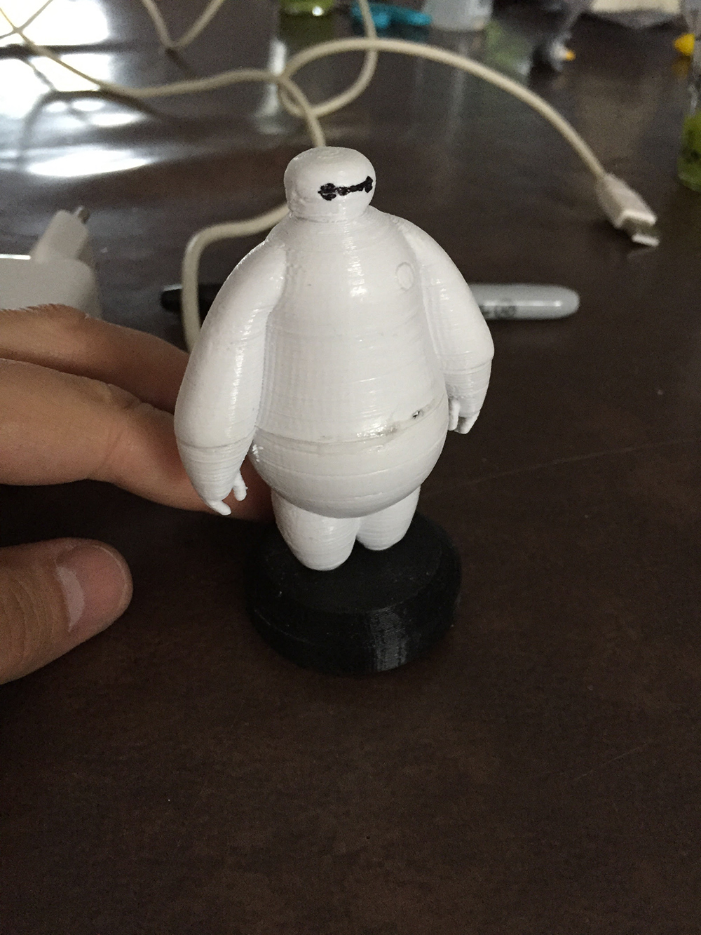 veilleuse Baymax imprimé en 3D