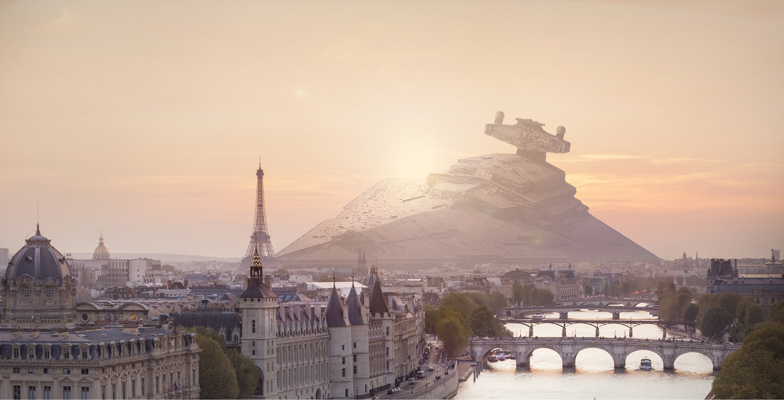 Et si un Star Destroyer tombait sur Paris ?