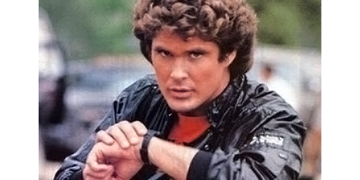 Kitt, viens me chercher, la smartwatch des années 80