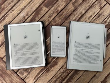 Kindle Scribe, Viwoods AIReader, Viwoods AIPaper