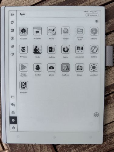 Les apps Android qu'on peut installer sur la Viwoods AIPaper