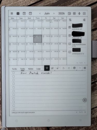 Daily, le mix entre le calendrier, les todo, les tasks, les notes et les documents rattach&eacute;s &agrave; une date