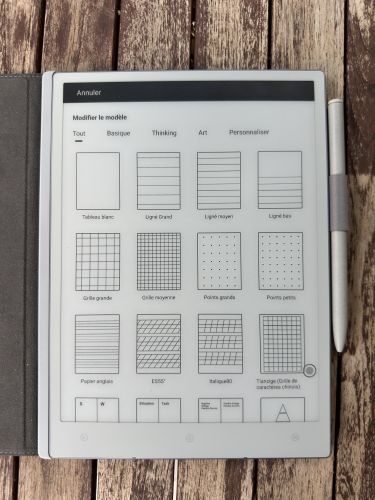 Les mod&egrave;les de notes